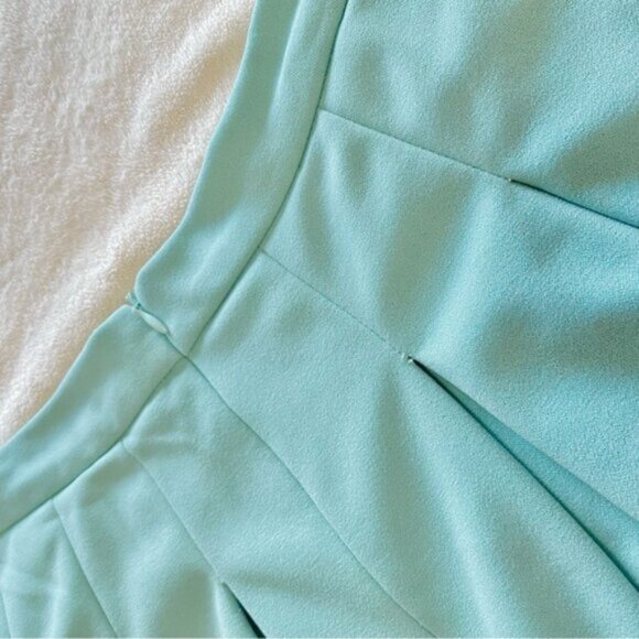 Mint Green Pleated Highwaisted Tennis Skirt - Picture 10 of 12